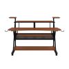 ACME Willow Music Desk, Cherry & Black Finish OF00990